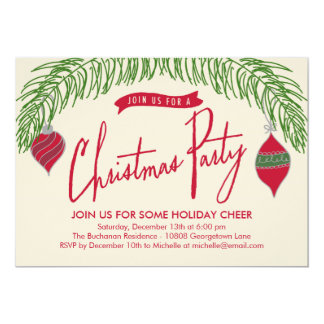 Christmas Eve Party Invitations 9