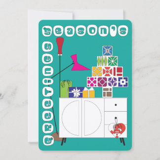 Christmas Breeze Block Flat Card