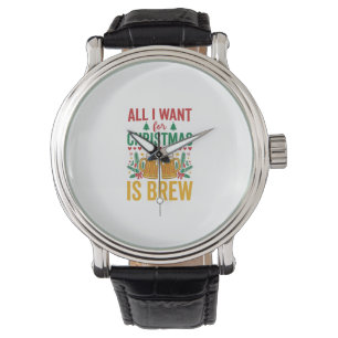 Christmas Brew Holiday Drink Design Watch