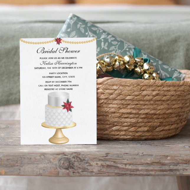 Christmas Bridal Shower Invitation (Creator Uploaded)