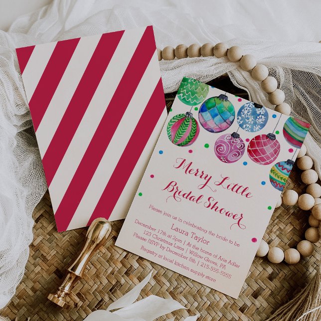 Christmas Bridal Shower Invitations (Creator Uploaded)