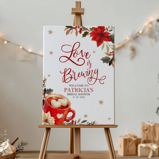 Christmas Bridal Shower Welcome Sign (Creator Uploaded)