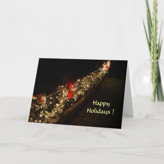 Christmas Bright! Holiday Card (Front)