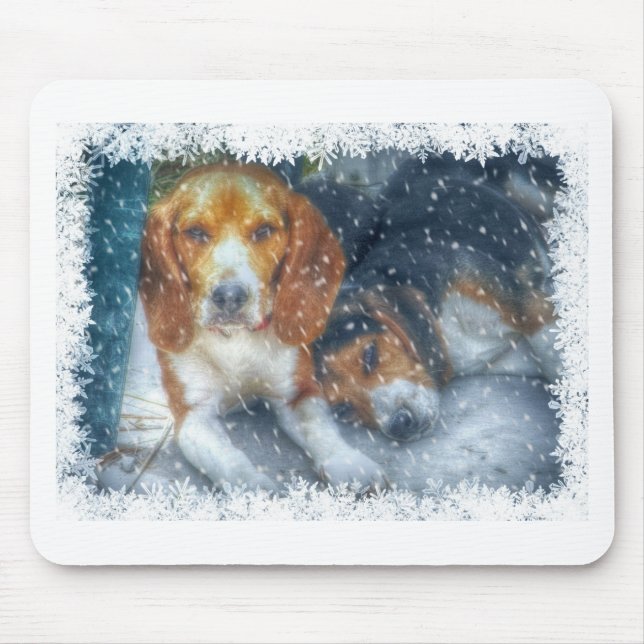 Christmas Brothers Mouse Pad (Front)