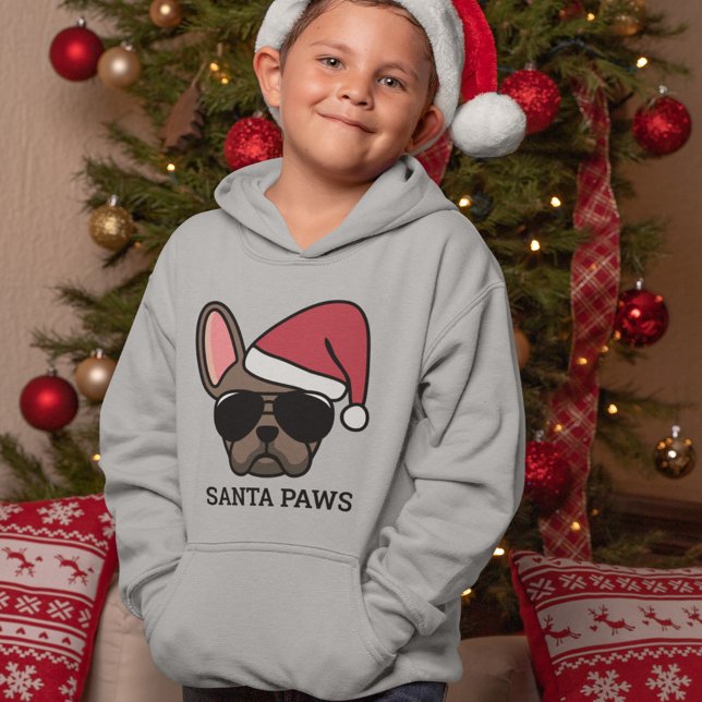 Christmas Brown French Bulldog Hoodie (Creator Uploaded)
