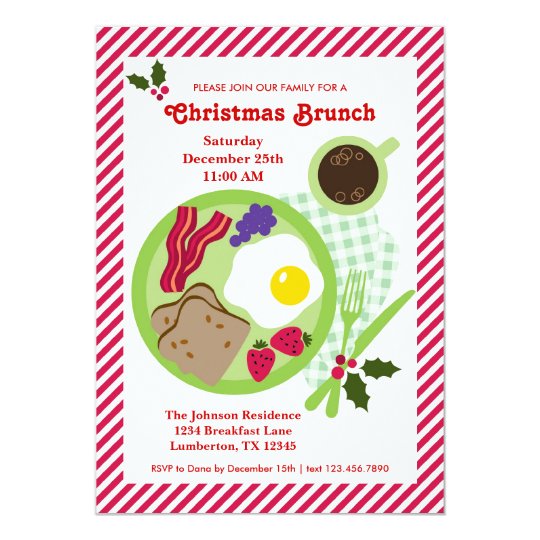 Christmas Brunch Invitation Wording 3