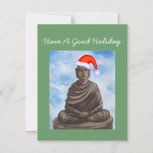 Christmas Buddha! Holiday Card
