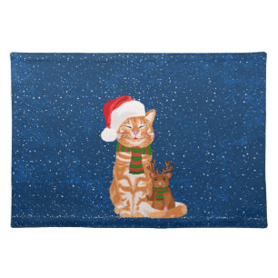 Christmas Buddies Cloth Placemat