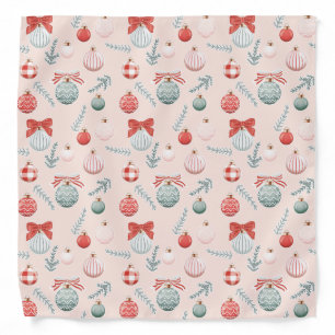 Christmas Bulbs Bandana