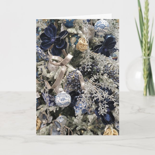 Christmas Bulbs Scene 3 Card (Front)