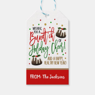 Christmas Bundt Cake Gift Tag