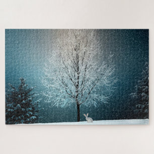 Christmas Bunny Jigsaw Puzzle