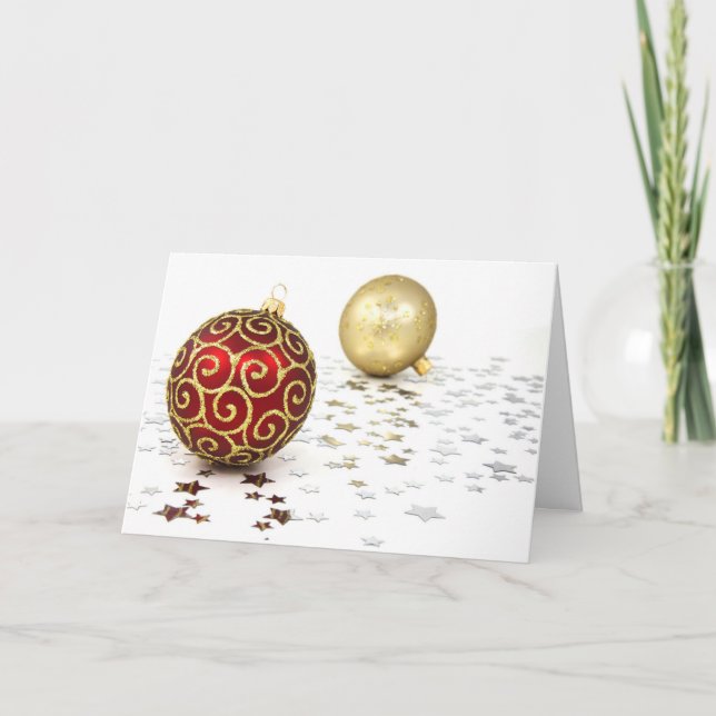 Christmas Buon Natale II Holiday Card (Front)