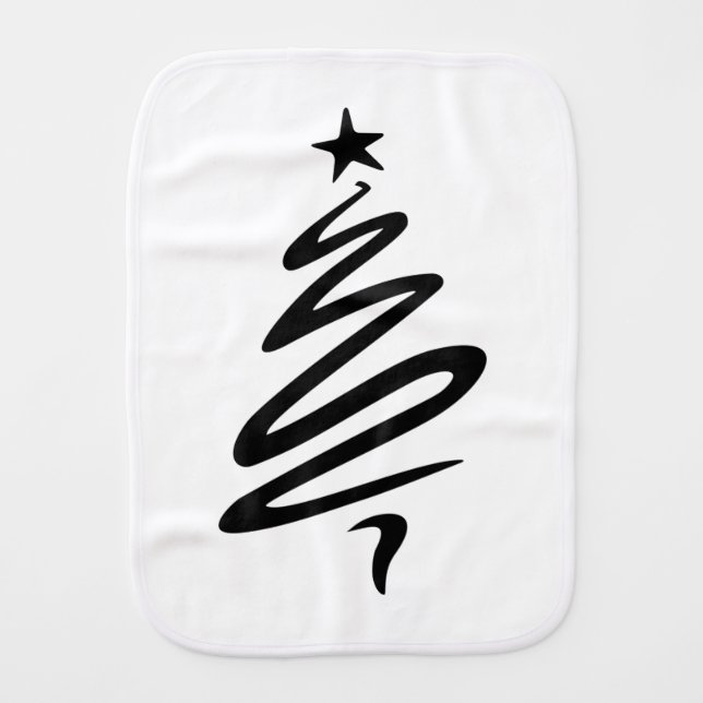 Christmas Burp Cloth (Front)