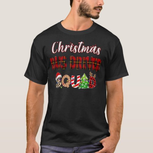 Christmas Bus Driver Squad Matching Christmas Bus  T_Shirt
