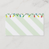 Christmas - Business Business Card (Back)