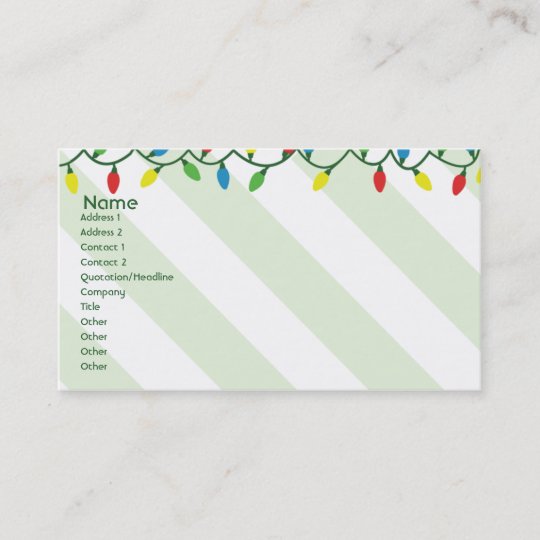 Christmas - Business Business Card | Zazzle.com