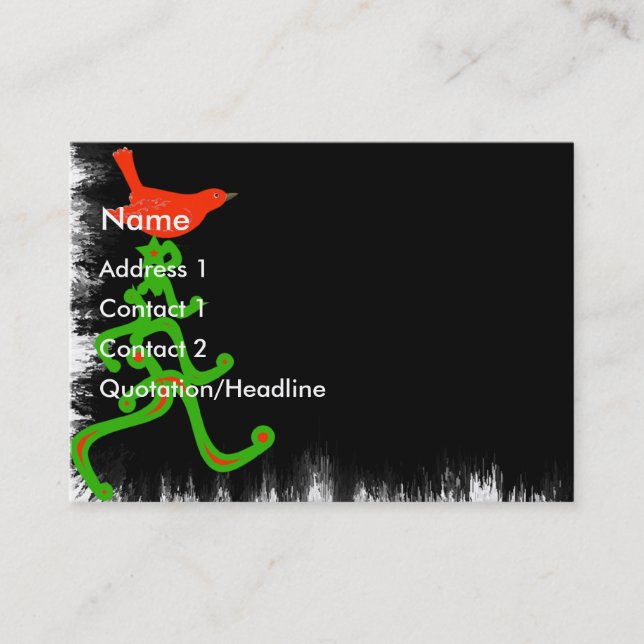 Christmas Business Business Card (Front)