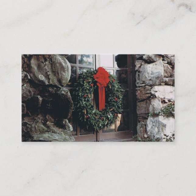 Christmas Business Card (Front)