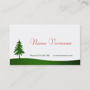 Christmas Business Card