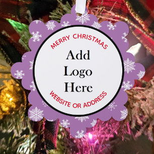 Christmas Business Customer Appreciation Gifts Ornament Card