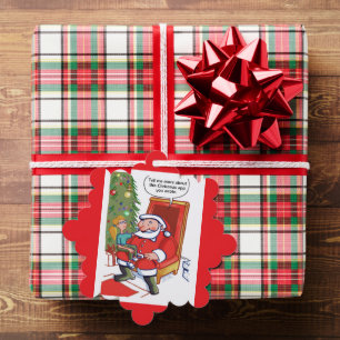 Christmas Business Partners paper ornament Card