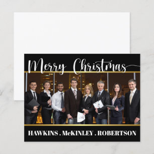 Christmas Business Postcard