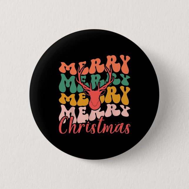 Christmas  button (Front)
