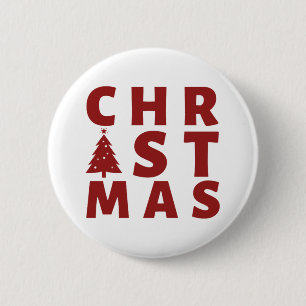 CHRISTMAS BUTTON