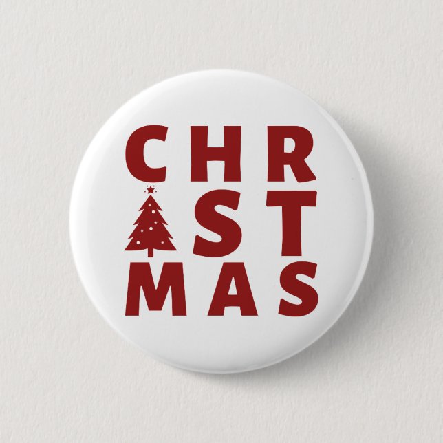 CHRISTMAS BUTTON (Front)