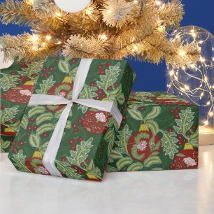 Christmas by William Morris  Wrapping Paper