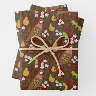 Christmas by William Morris Wrapping Paper Sheets
