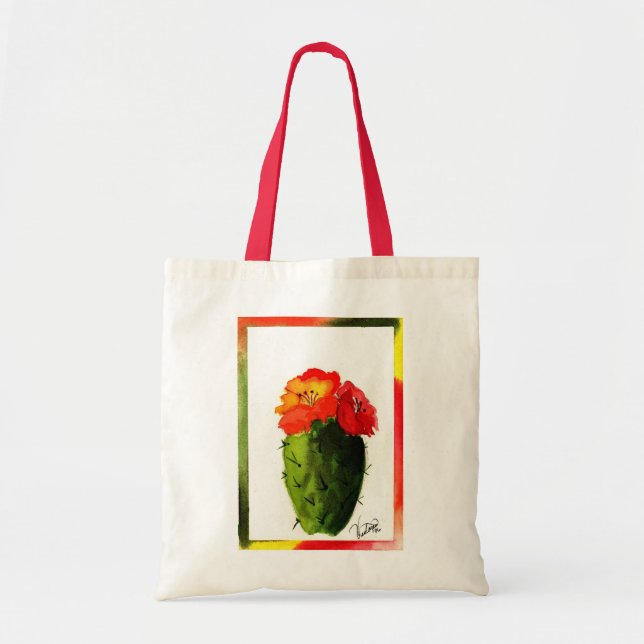 Christmas Cactus bag (Front)