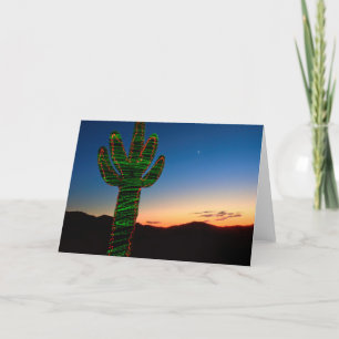 Christmas Cactus Christmas Card