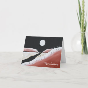 Christmas Cactus Desert Southwest Holiday Card