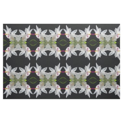 Christmas  Cactus Flower Fabric