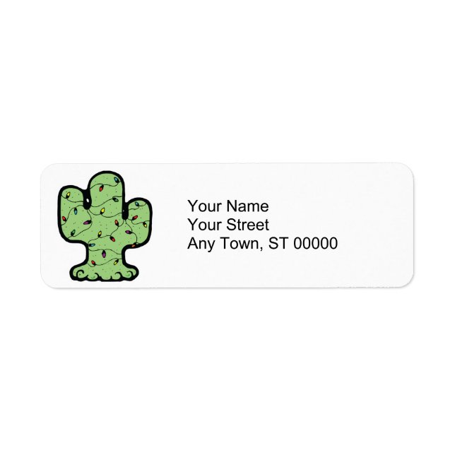 christmas cactus label (Front)