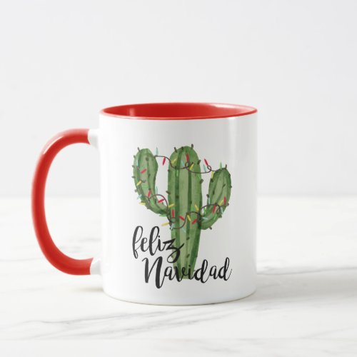 Christmas Cactus Mug