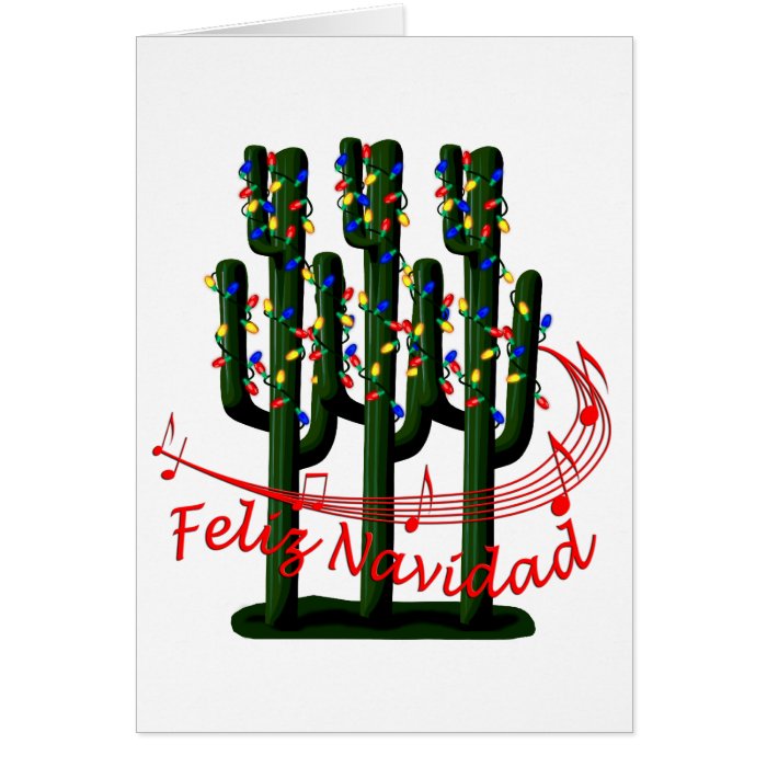 dancing cactus feliz navidad