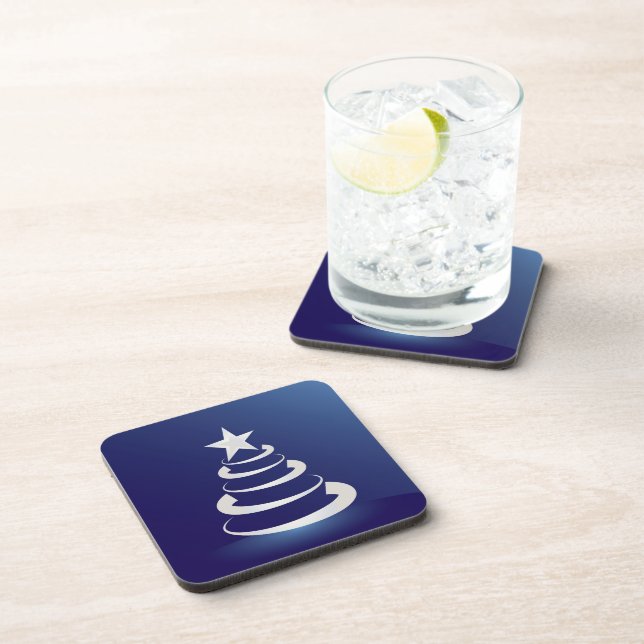Christmas cake beverage coaster (Right Side)
