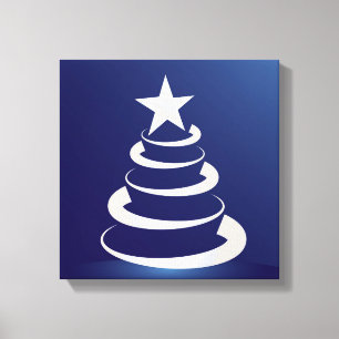 Christmas cake canvas print