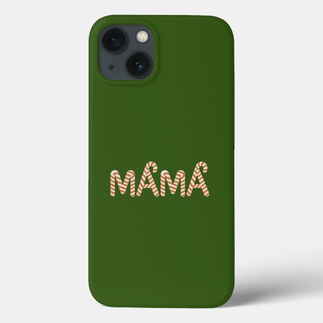 Christmas Cake Tree Mama Mom Sweater Funny Family Case-Mate iPhone Case (Back)
