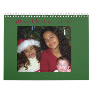 Christmas Calendar Our Family.