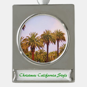 CHRISTMAS CALIFORNIA STYLE ornament