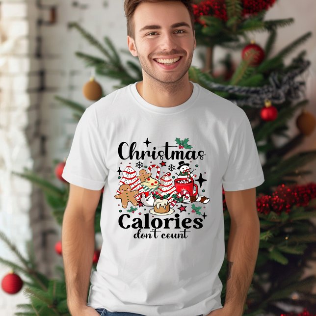 Christmas calories don't count Christmas T-Shirt (Creator Uploaded)
