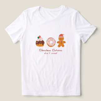 Christmas Calories don't Count Tri-Blend Shirt