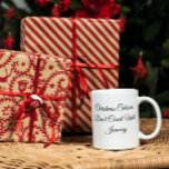 Christmas Calories Don't Count  Until Mug