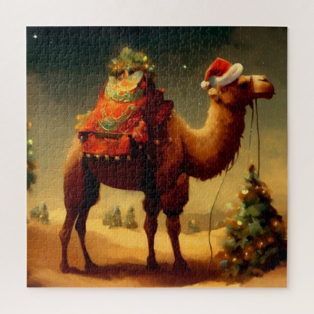 Christmas Camel (1) Jigsaw Puzzle (Vertical)