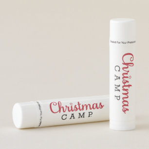 Christmas Camp Lip Balm CHRISTMAS LIP BALM