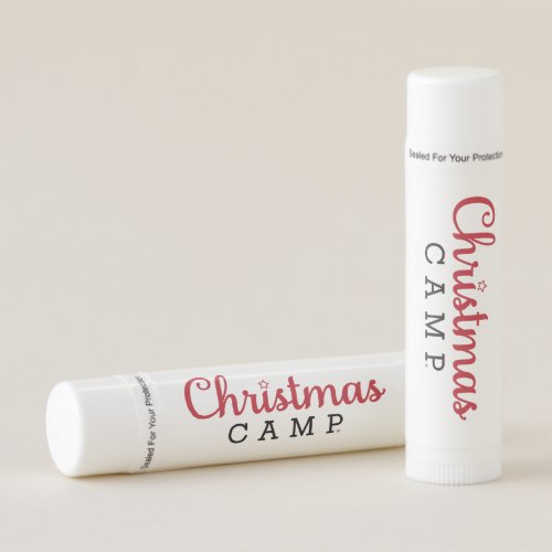 Christmas Camp Lip Balm  CHRISTMAS LIP BALM 